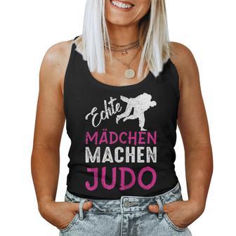 Kampfsport Echte Mädchen Machen Judo Tank Top Frauen - Geschenkecke