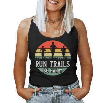 Keep Hammering Mountain Trail Runner Motivational Women Tank Top - Monsterry AU