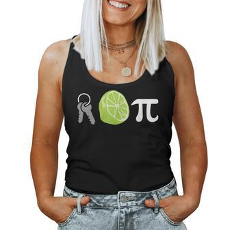 Key Lime Pi Pi Day Symbol Math Geek Teacher T Women Tank Top - Monsterry CA