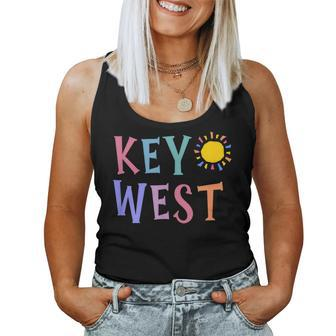 Key West Colorful For Boys Girls Women Tank Top - Monsterry DE