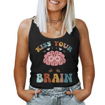 Kiss Your Brain Special Educatin Teacher Sped Women Women Tank Top - Monsterry