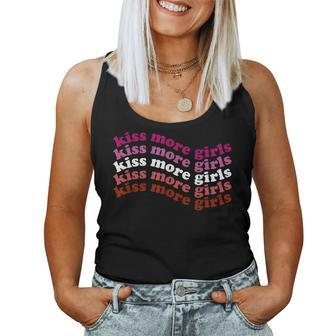 Kiss More Girls Lesbian Lgbt Pride Girl Love Women Tank Top - Monsterry CA