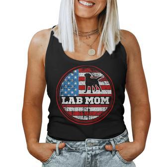 Lab Mom Chocolate Yellow Fox Red Matching Parents Women Tank Top - Monsterry DE