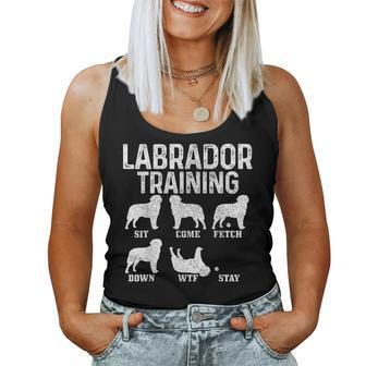 Labrador Training Dog Golden Labrador Mom Lab Dad Women Tank Top - Thegiftio UK