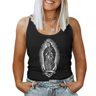 Our Lady Of Guadalupe Virgin Mary Mother Of Jesus Women Tank Top - Thegiftio UK