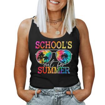 Last Day Of School Schools Out For Summer Teacher Students Women Tank Top - Monsterry CA