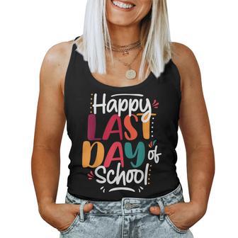 Last Day Of School Teacher End Of School Year Summer Break Women Tank Top - Seseable