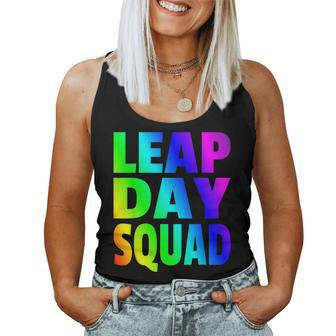 Leap Day Squad Rainbow Leap Year 2024 February 29Th Women Tank Top - Monsterry