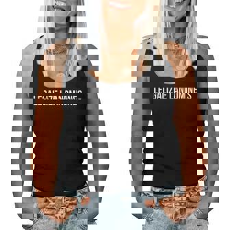 Légaliser Les Mines Terrestres Drôlesoyage Hommes S Women Tank Top - Cadeauxyz
