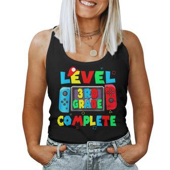 Level 3Rd Grade Complete Last Day Of School Video Game Women Tank Top - Monsterry