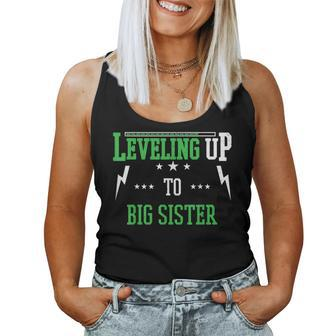 Leveling Up To Big Sister For Becoming Big Sister Women Tank Top - Monsterry CA