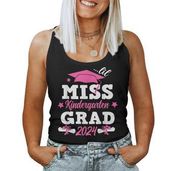 Lil Miss Kindergarten Grad Last Day Of School Graduation Women Tank Top - Monsterry CA