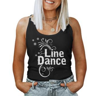Line Dance Country Music Western Dancing Dancer Woman Girls Women Tank Top - Thegiftio UK