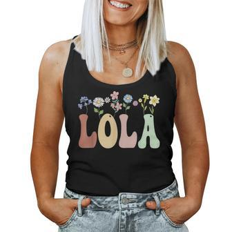 Lola Wildflower Floral Lola Women Tank Top - Seseable