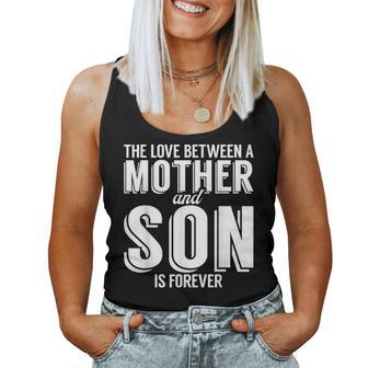 The Love Between A Mother And Son Is Forever Son Women Tank Top - Monsterry CA