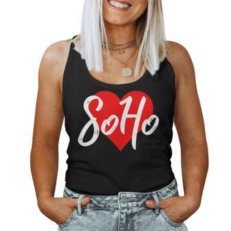 I Love Soho For New York Lover Idea Women Tank Top - Monsterry