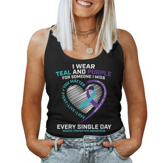 In Loving Memory Suicide Prevention Awareness Women Tank Top - Monsterry