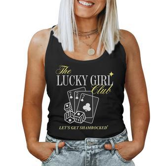 The Lucky Girl Club Let’S Get Shamrocked Women Tank Top - Monsterry UK