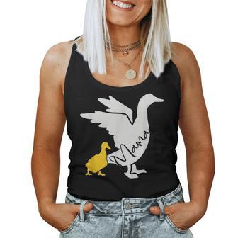 Mama Duck Duckling Mother Mom Mother's Day Women Tank Top - Monsterry UK