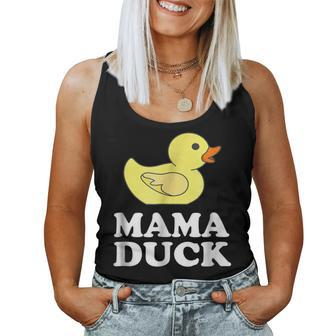 Mama Duck Mother Bird Women Tank Top - Monsterry UK
