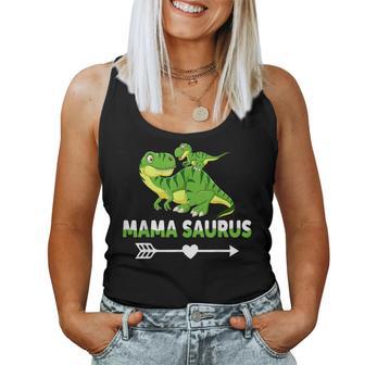 Mama Saurus Rex Idea Partner Look For Dino Fans Tank Top Frauen - Geschenkecke