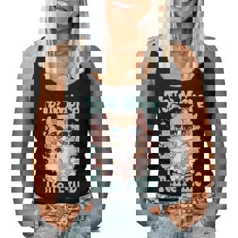 Maman Chat Telle Mère Telle Fille Fête Idée Cadeau Humour Women Tank Top - Cadeauxyz