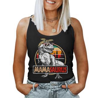 Mamasaurus T-Rex Dinosaur Mama For Mom Women Tank Top - Seseable