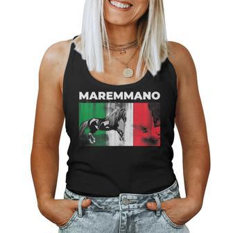 Maremmano Italian Horse Women Tank Top - Monsterry