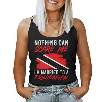 Married To A Trinidadian Husband Wife Trinidad And Tobago Women Tank Top - Monsterry DE
