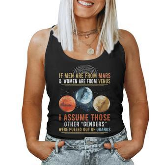 If Are From Mars And Are From Venus I Assume Those Women Tank Top - Seseable
