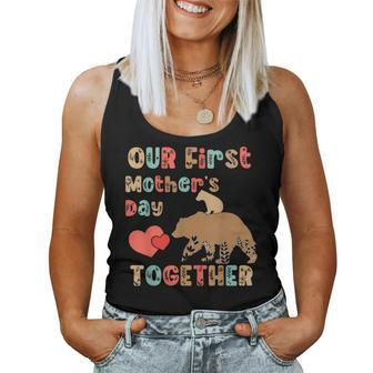 Matching Mother's Day Outfit Our First Together Women Tank Top - Thegiftio UK