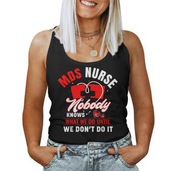 Mds Nurse Mds Nursing Mds Nurses Women Tank Top - Thegiftio UK