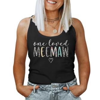 Meemaw One Loved Meemaw Mother's Day Women Tank Top - Monsterry AU