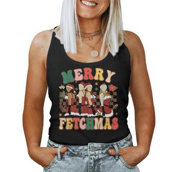 Merry Fetchmas Mean Christmas Girls Christmas Party Women Tank Top - Monsterry AU