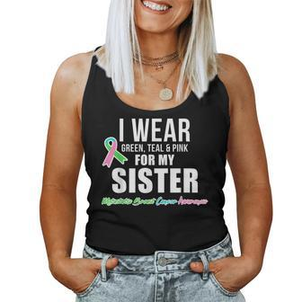 Metastatic Breast Cancer For Sister Cancer Awareness Women Tank Top - Monsterry