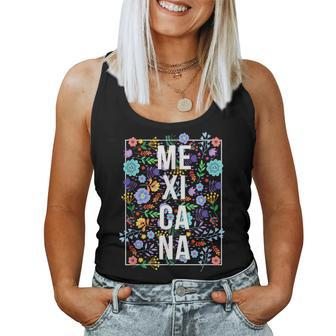 Mexicana Latina Flowers Mexican Girl Mexico Woman Women Tank Top | Seseable CA