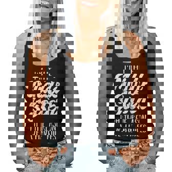 Middle Sister Matching Sibling Sisters Women Tank Top - Thegiftio UK