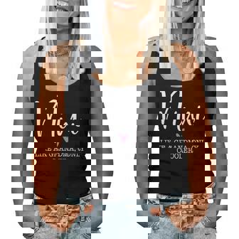 Mimi Like A Grandma Only Cooler Heart Mother's Day Mimi Women Tank Top | Mazezy