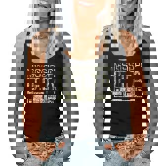 Mississippi Delta Blues Retro Envejecida Manga Larga Camiseta sin mangas para mujer - Regaloses