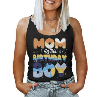 Mom And Dad Birthday Boy Dog Family Matching Women Tank Top - Monsterry UK