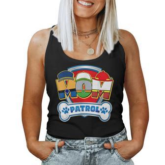 Mom And Dad Birthday Boy Dog Paw Family Decorations Party Women Tank Top - Monsterry DE