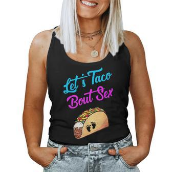Mom Dad Let's Taco Bout Sex Gender Reveal Party Women Tank Top - Monsterry AU
