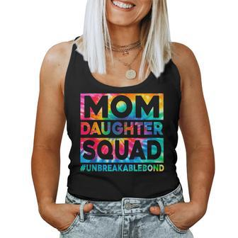 Mom And Daughter Squad Unbreakable Bond Tie Dye Print Women Tank Top - Thegiftio UK