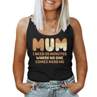 Mom Needs To Be Quiet A Motto Quote For Mom Mother Women Tank Top | Seseable UK
