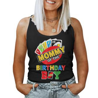 Mommy Of The Birthday Boy Uno Mom Mama 1St Bday Women Tank Top - Monsterry