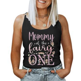 Mommy Of The Fairy One Mom 1St Birthday Party Family Women Tank Top - Seseable