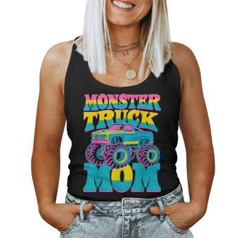 Monster Truck Mom Birthday Party Monster Truck Women Tank Top - Thegiftio UK