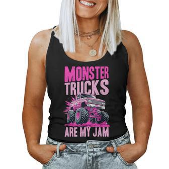 Monster Truck Toddler Girl Monster Trucks Are My Jam Women Tank Top - Monsterry CA