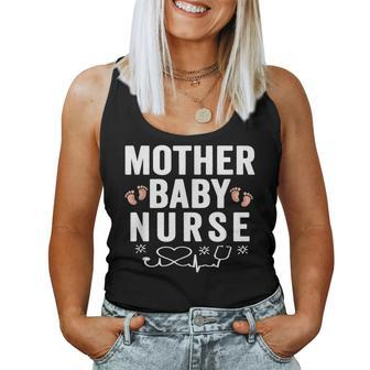 Mother Baby Nurse Obstetric Nicu Nurse Ob Rn Nursing Women Tank Top - Monsterry CA