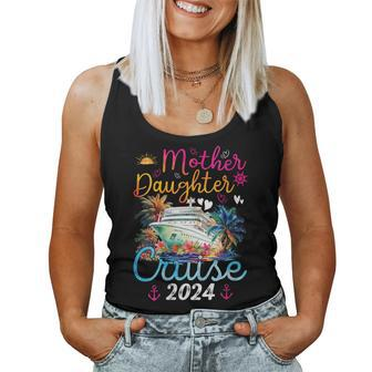 Mother Daughter Cruise 2024 Cruise Ship Vacation Party Women Tank Top | Mazezy CA